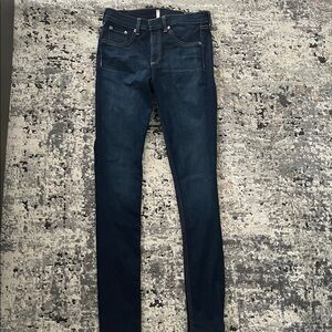 Rag & bone Dark Blue Skinny Jeans